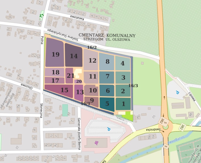 Obraz przedstawiający Cmentarz ul.Olszowa