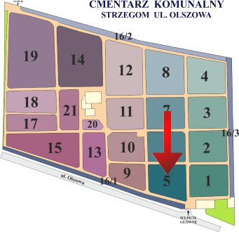 Brak mapy sektorowej