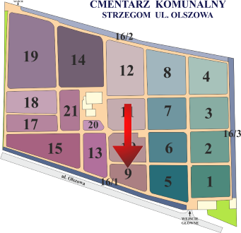 Brak mapy sektorowej