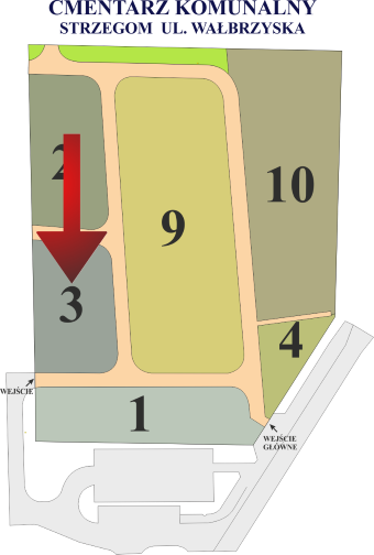 Brak mapy sektorowej