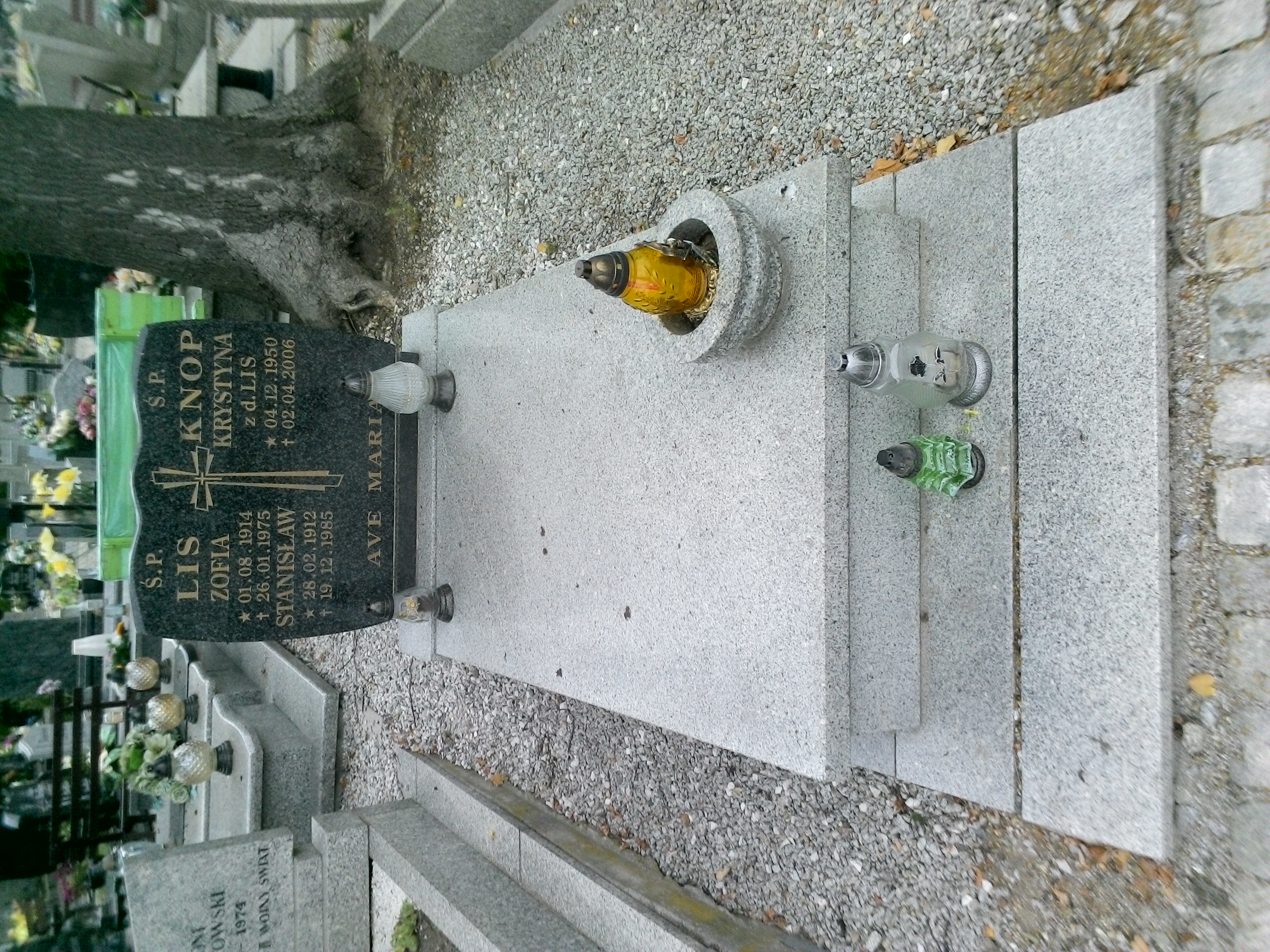 Grób Krystyna Knop