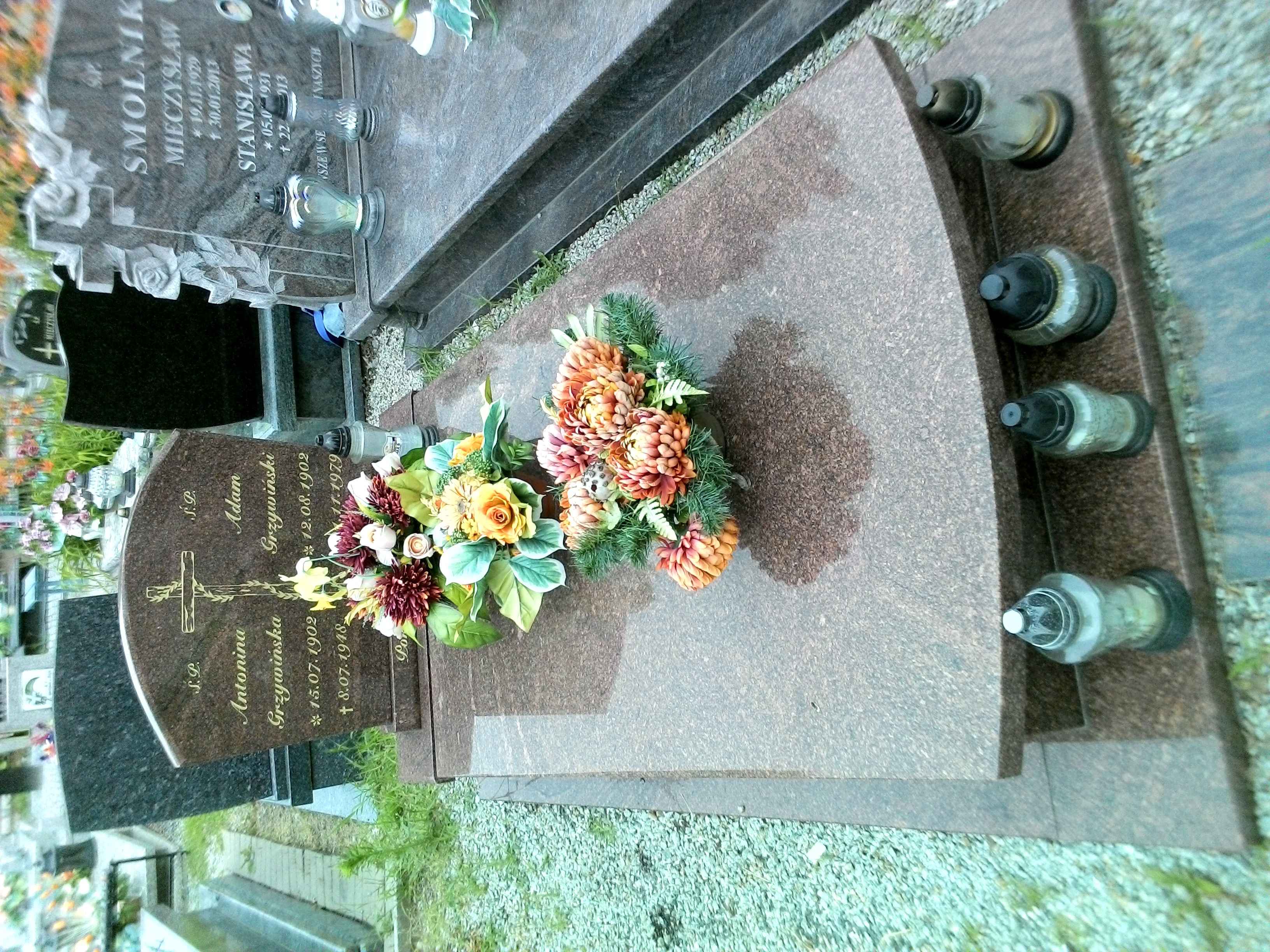 Grób Antonina Grzywińska