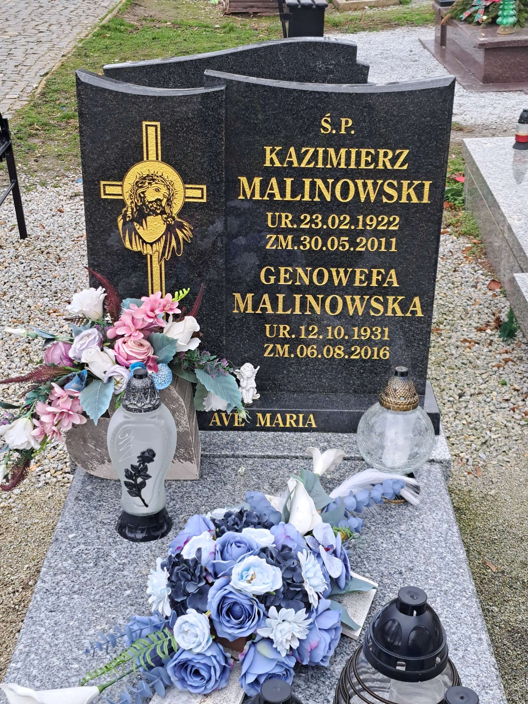 Grób Kazimierz Malinowski