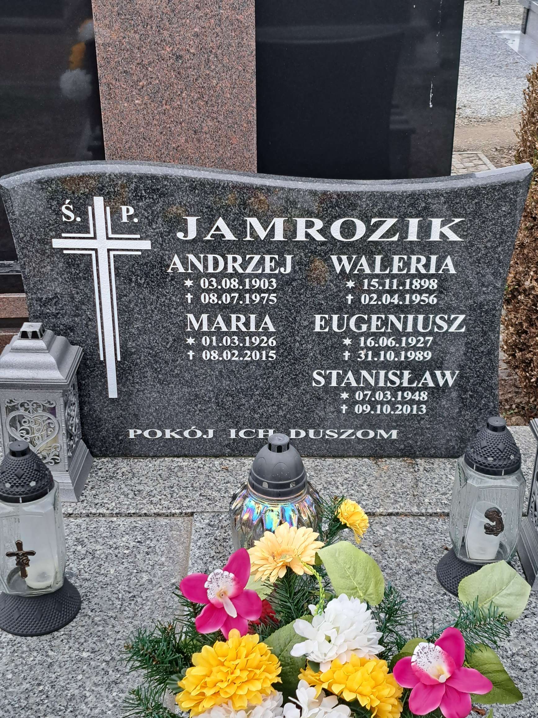 Grób Waleria Jamrozik