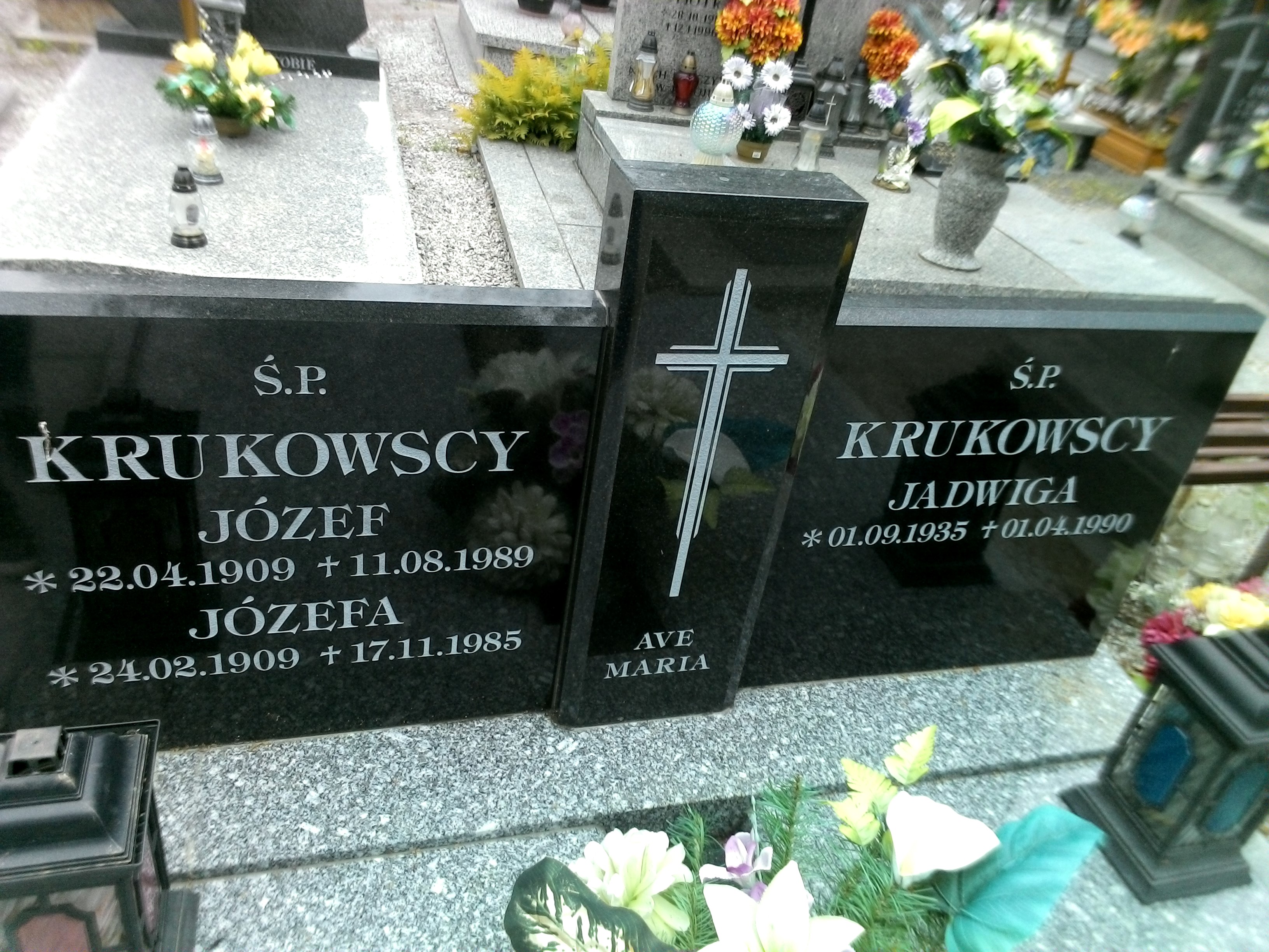 Jadwiga Krukowska 1935 Strzegom - Grobonet - Wyszukiwarka osób pochowanych