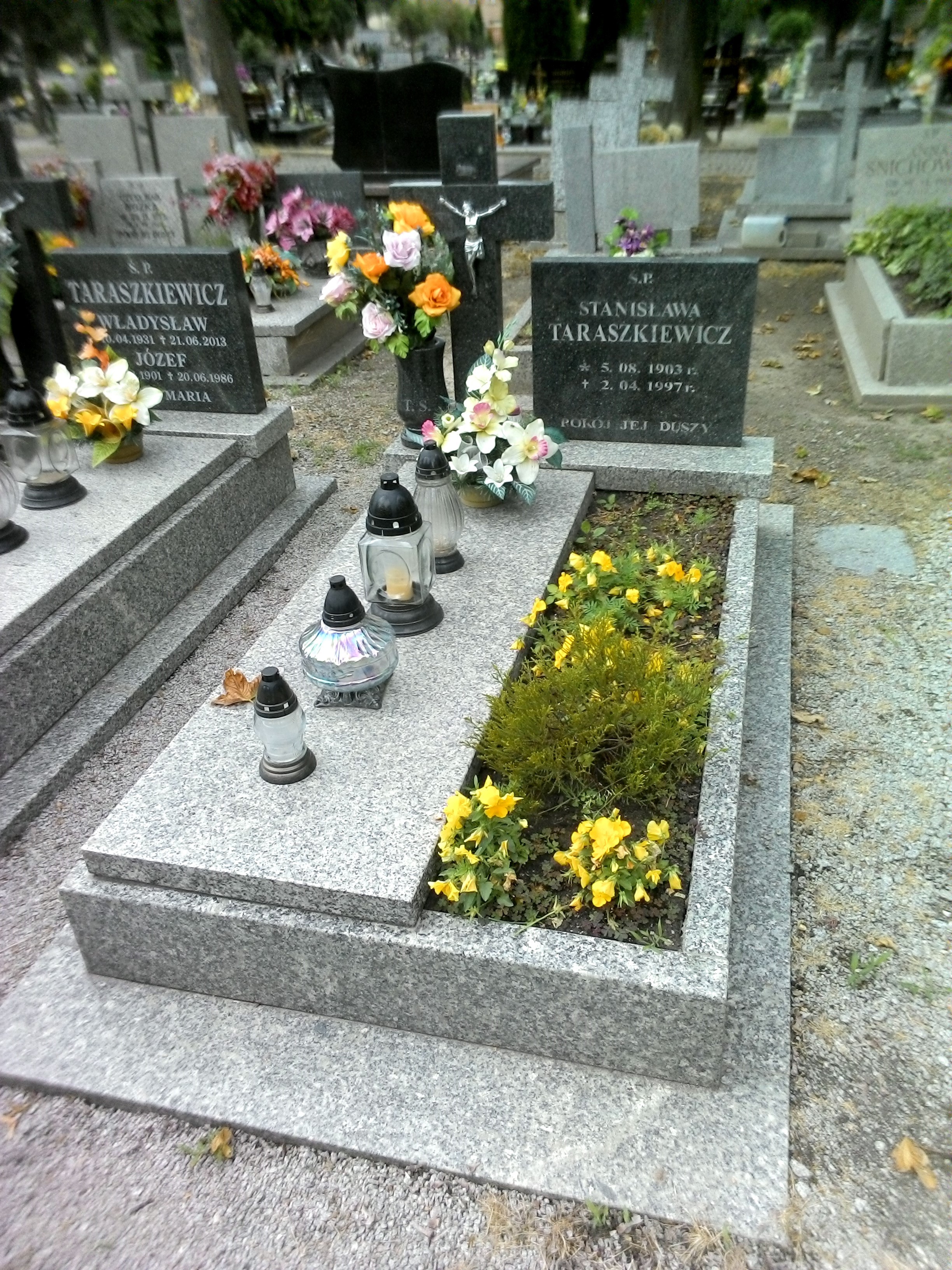 Grób Stanisława Taraszkiewicz