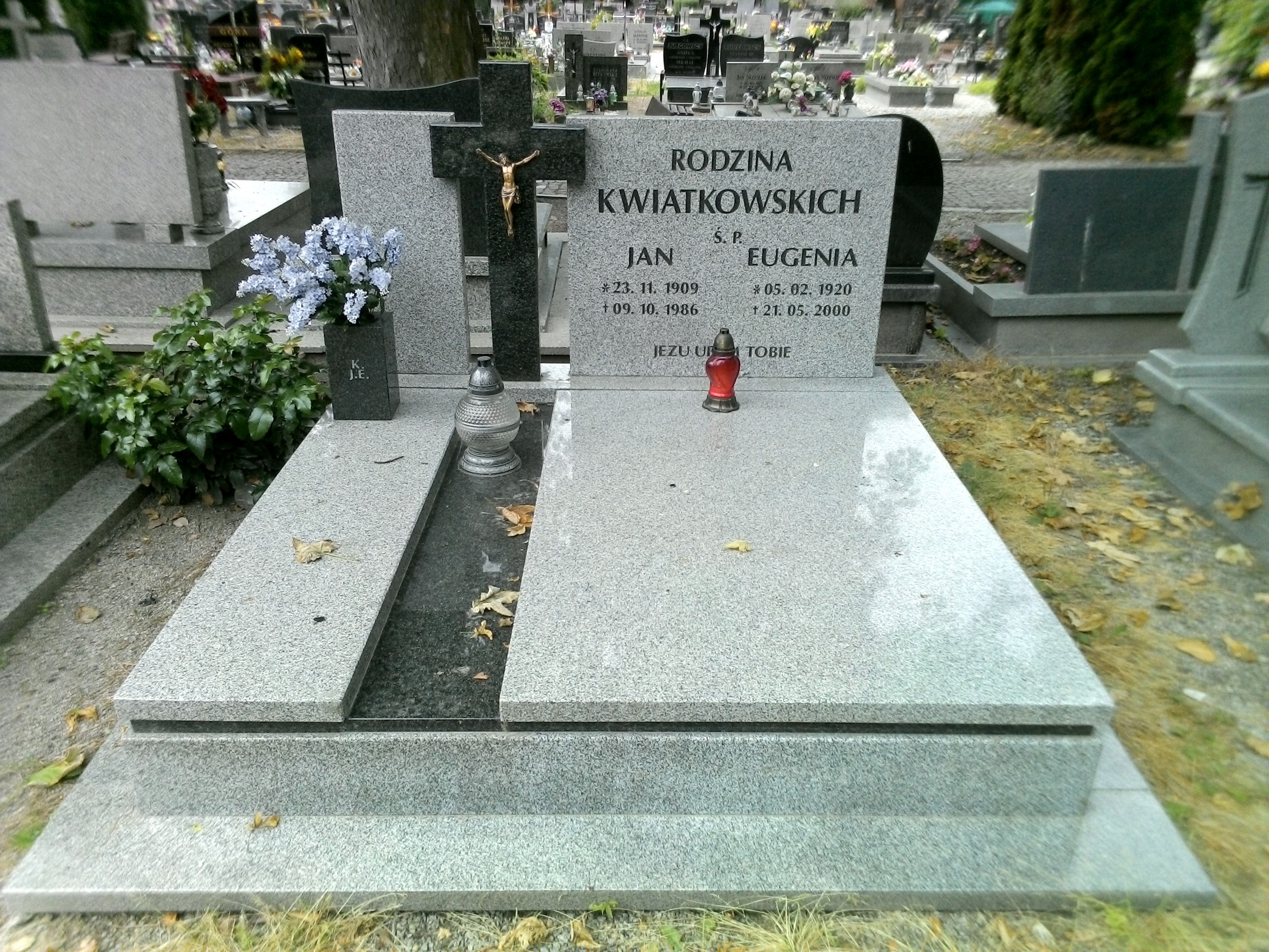 Eugenia Kwiatkowska 1920 Strzegom - Grobonet - Wyszukiwarka osób pochowanych
