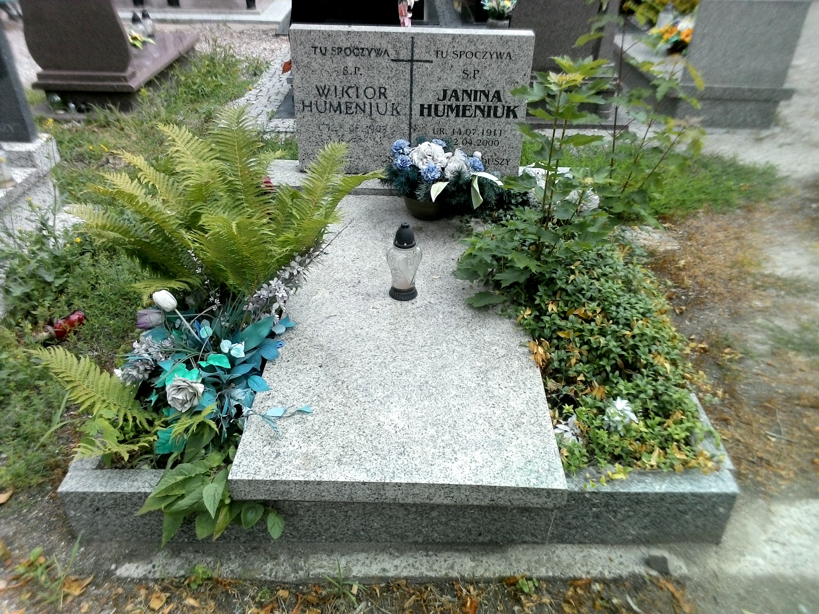 Grób Janina Humeniuk