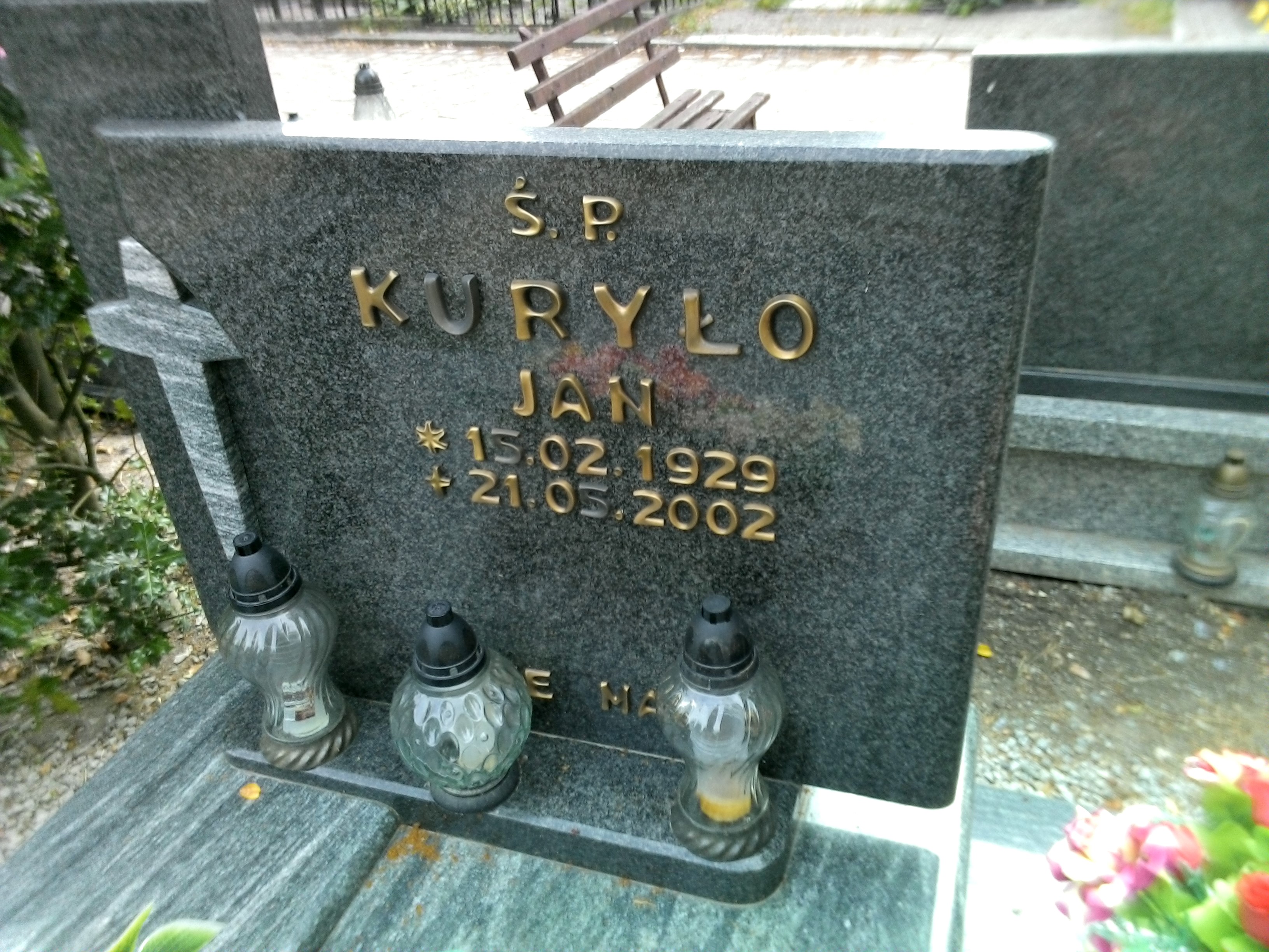 Jan Kuryło 1929 Strzegom - Grobonet - Wyszukiwarka osób pochowanych