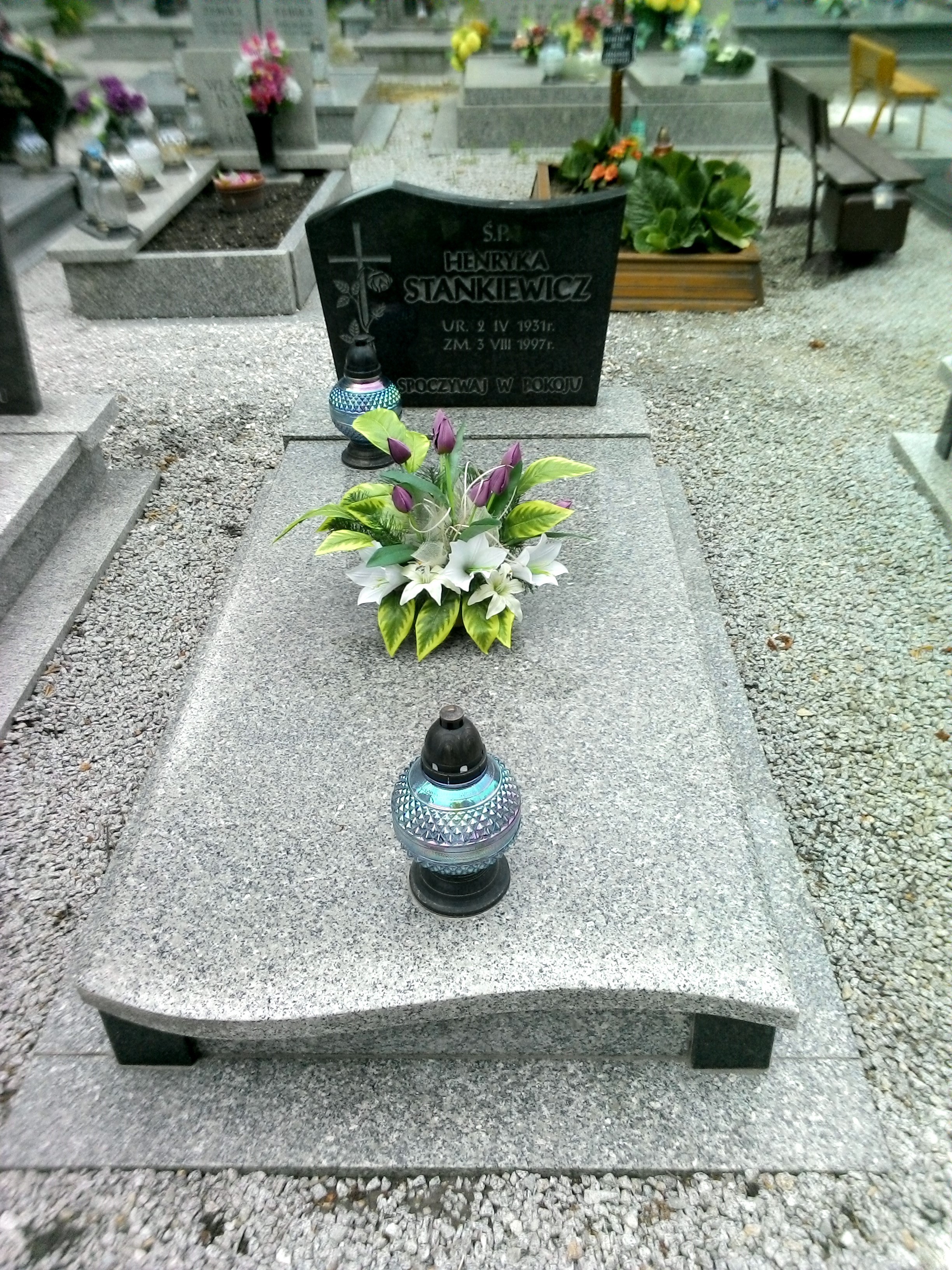 Grób Henryka Stankiewicz