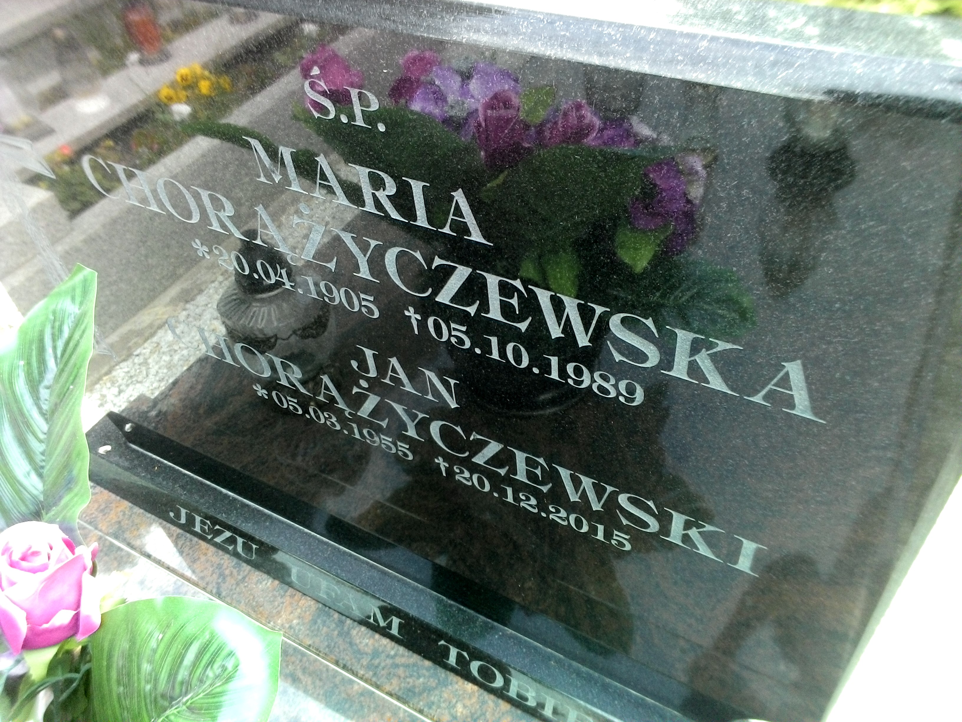 Maria Chorążyczewska 1905 Strzegom - Grobonet - Wyszukiwarka osób pochowanych