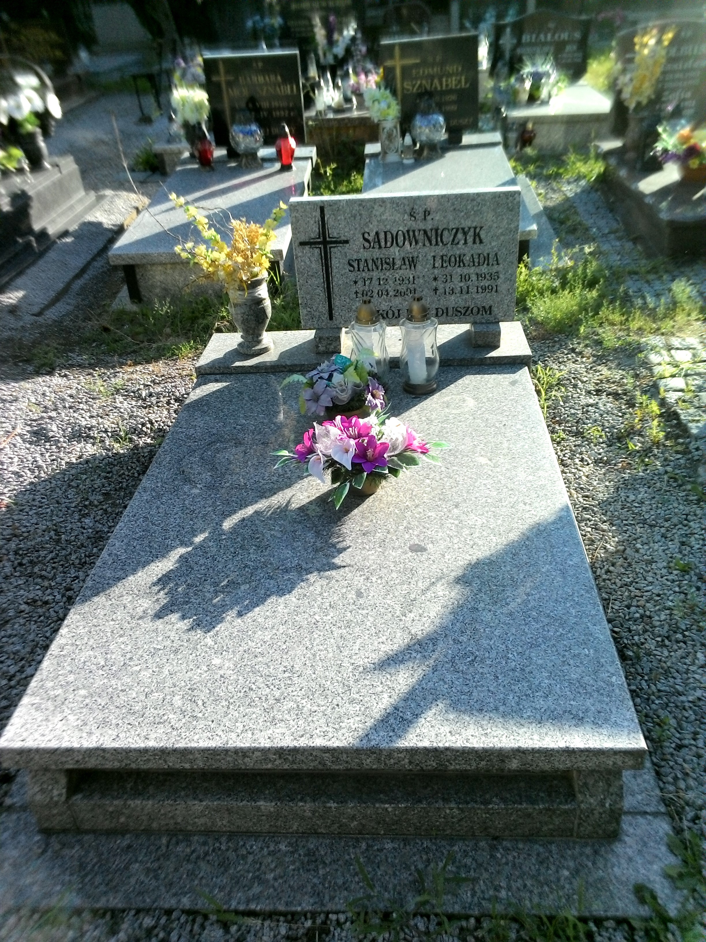 Grób Stanisław Sadowniczyk