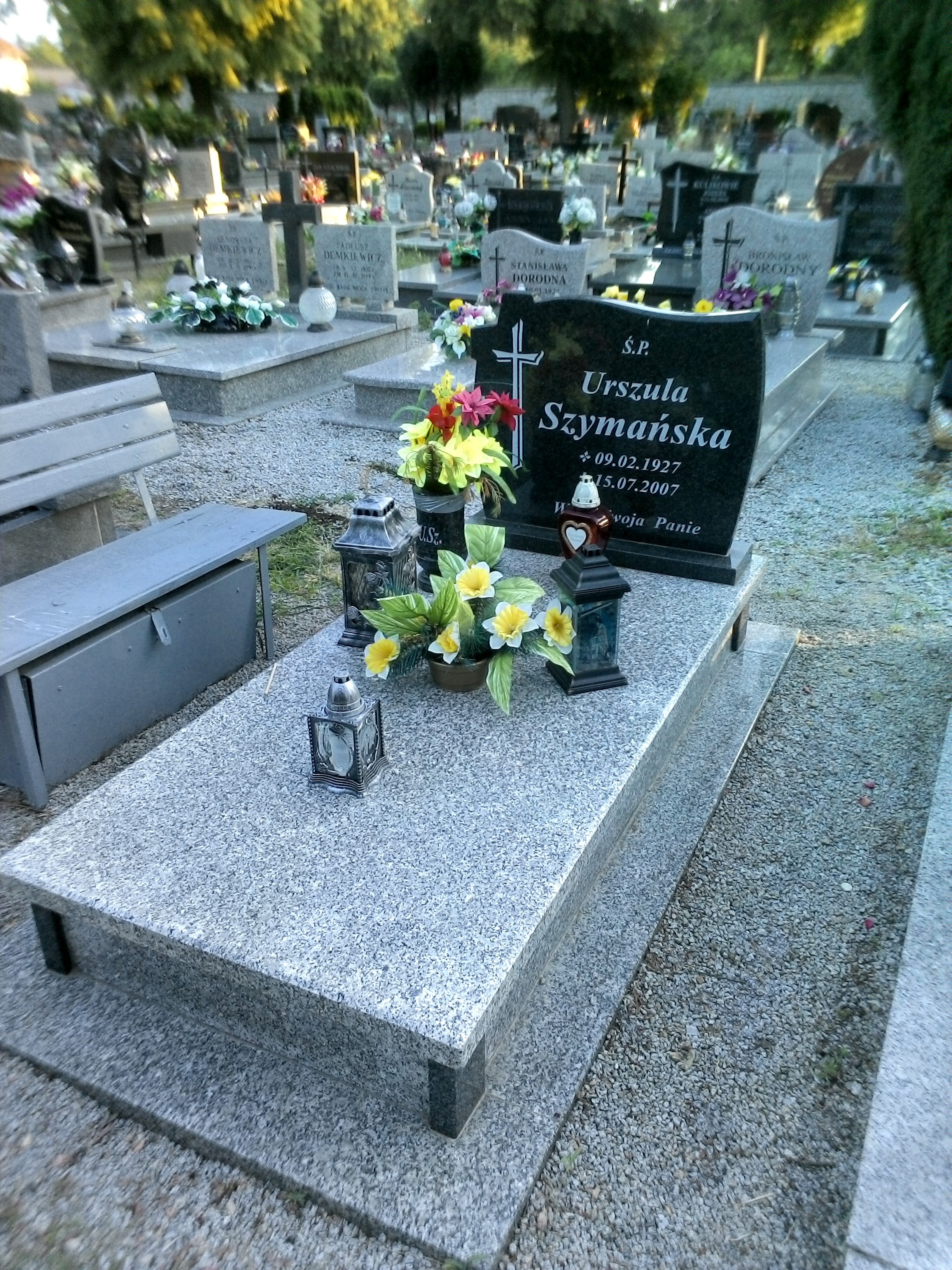 Grób Urszula Szymańska