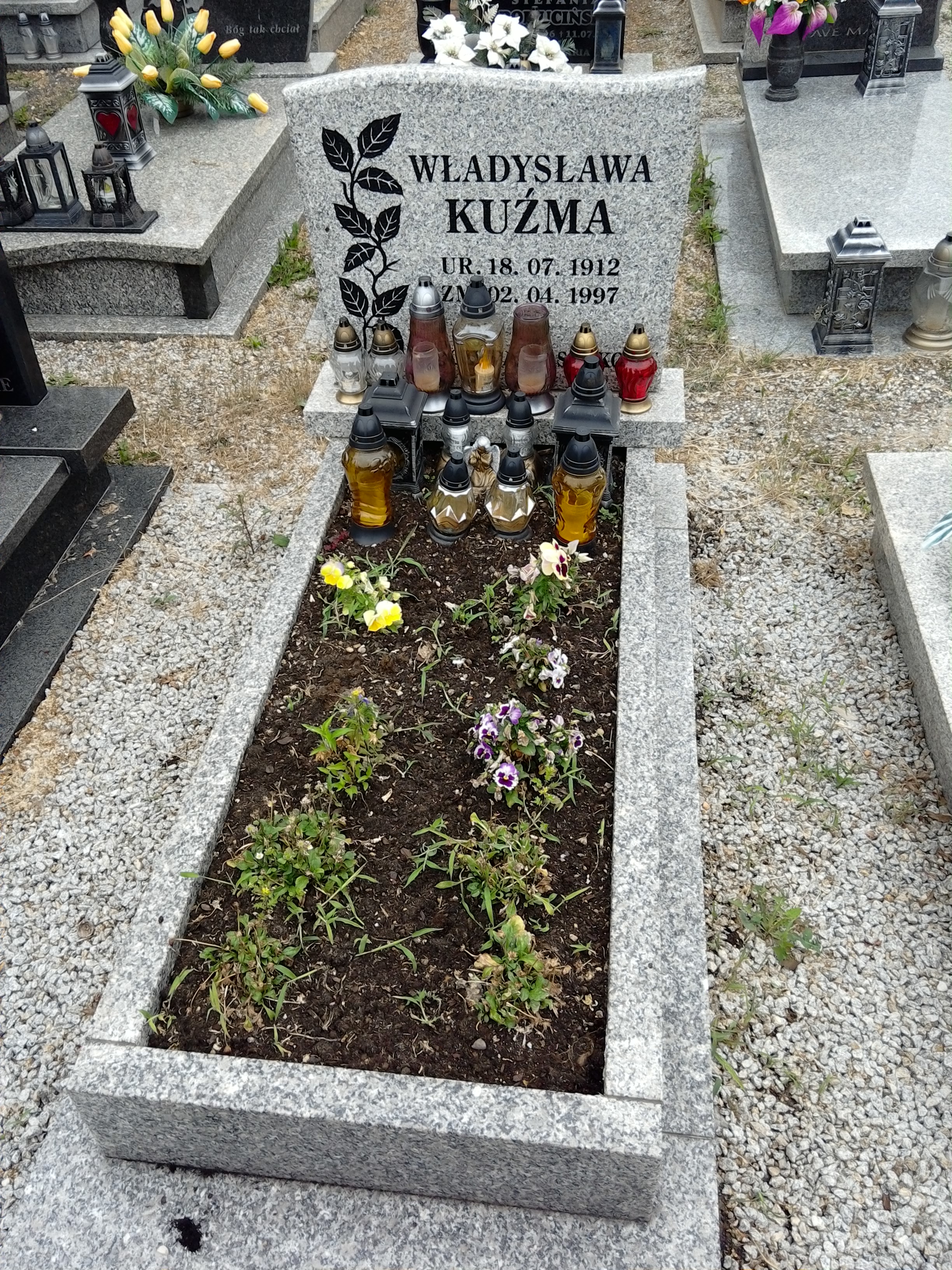 Grób Władysława Kuźma