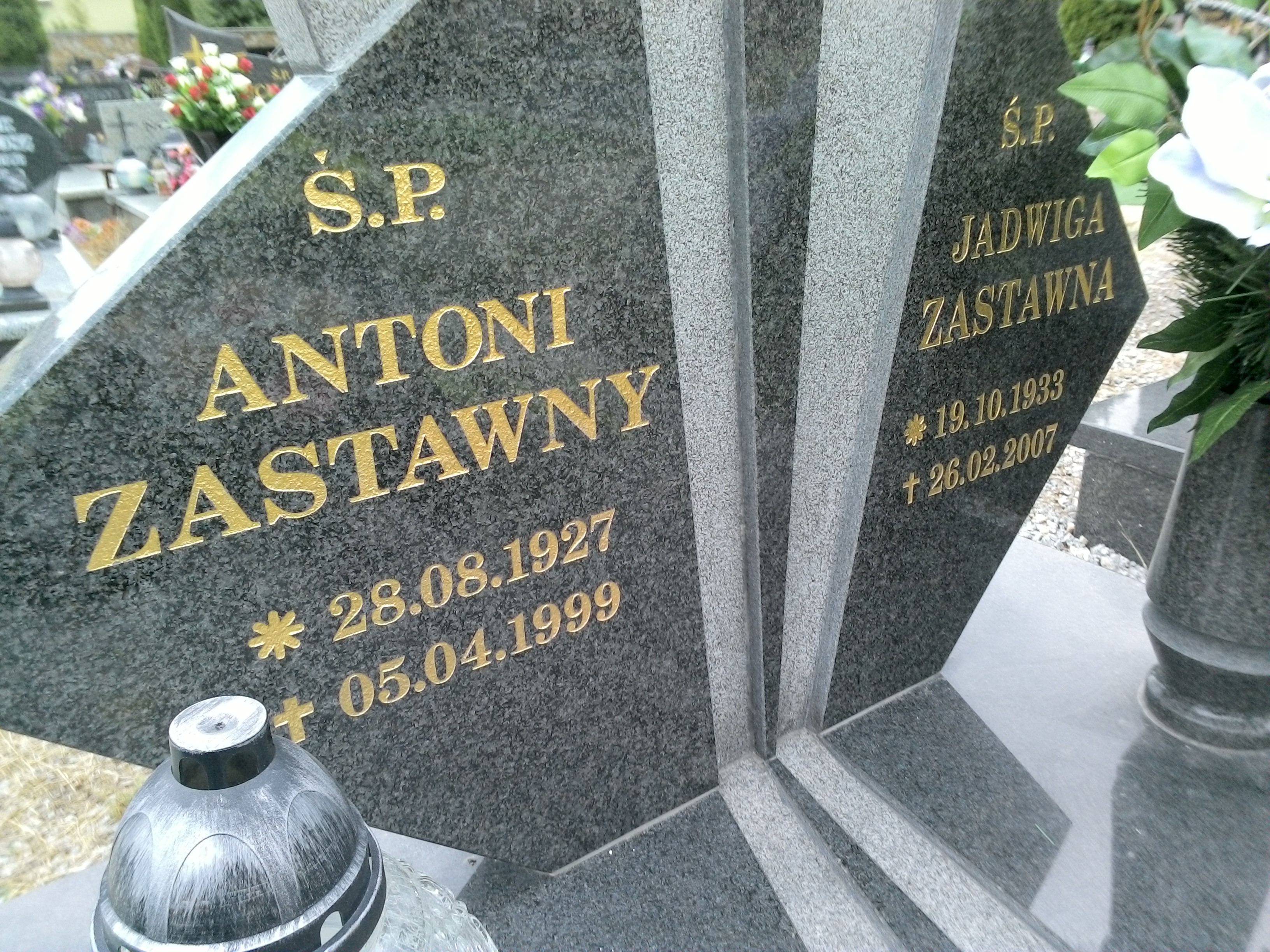 Antoni Zastawny 1927 Strzegom - Grobonet - Wyszukiwarka osób pochowanych