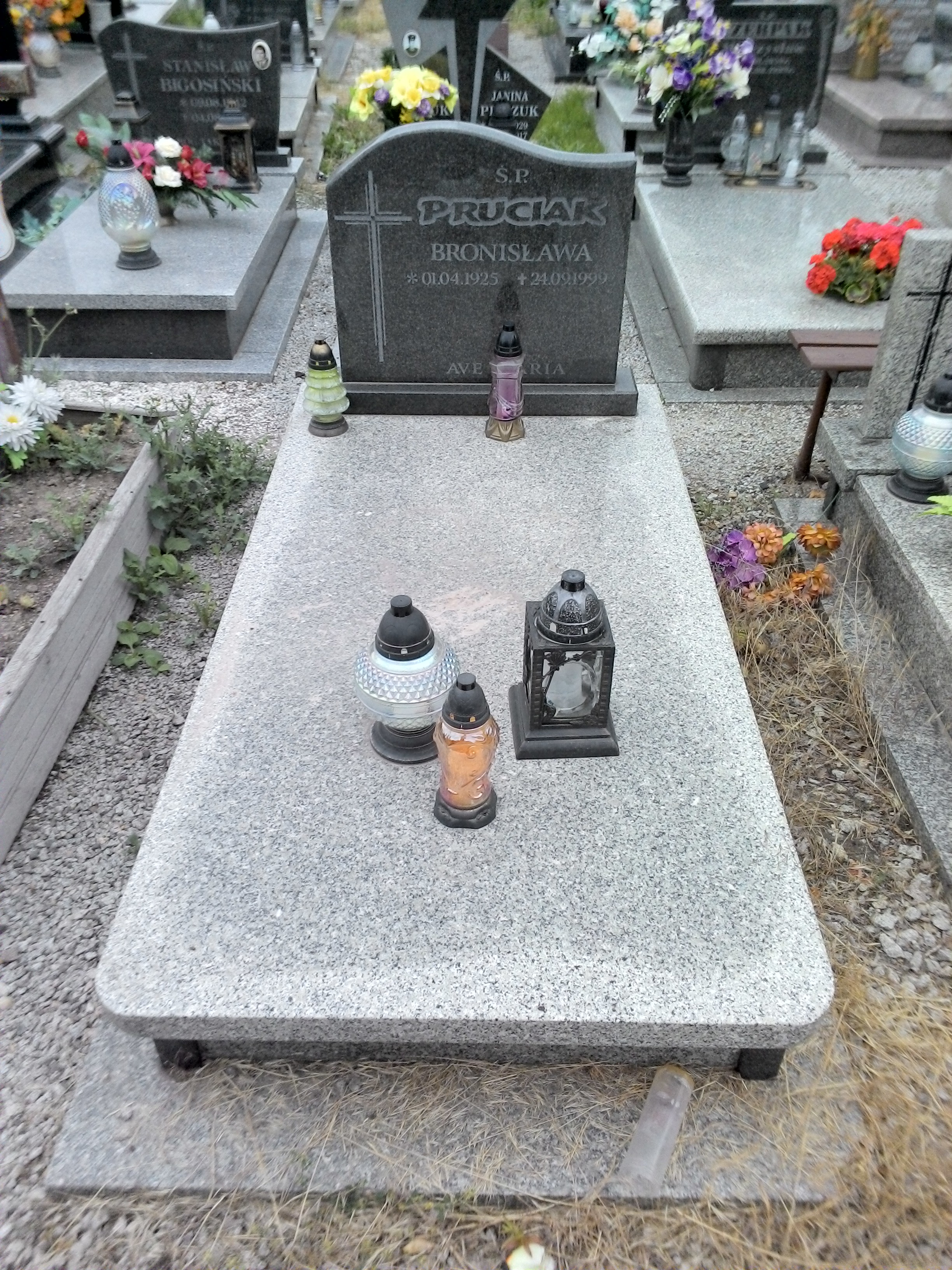 Bronisława Pruciak 1925 Strzegom - Grobonet - Wyszukiwarka osób pochowanych