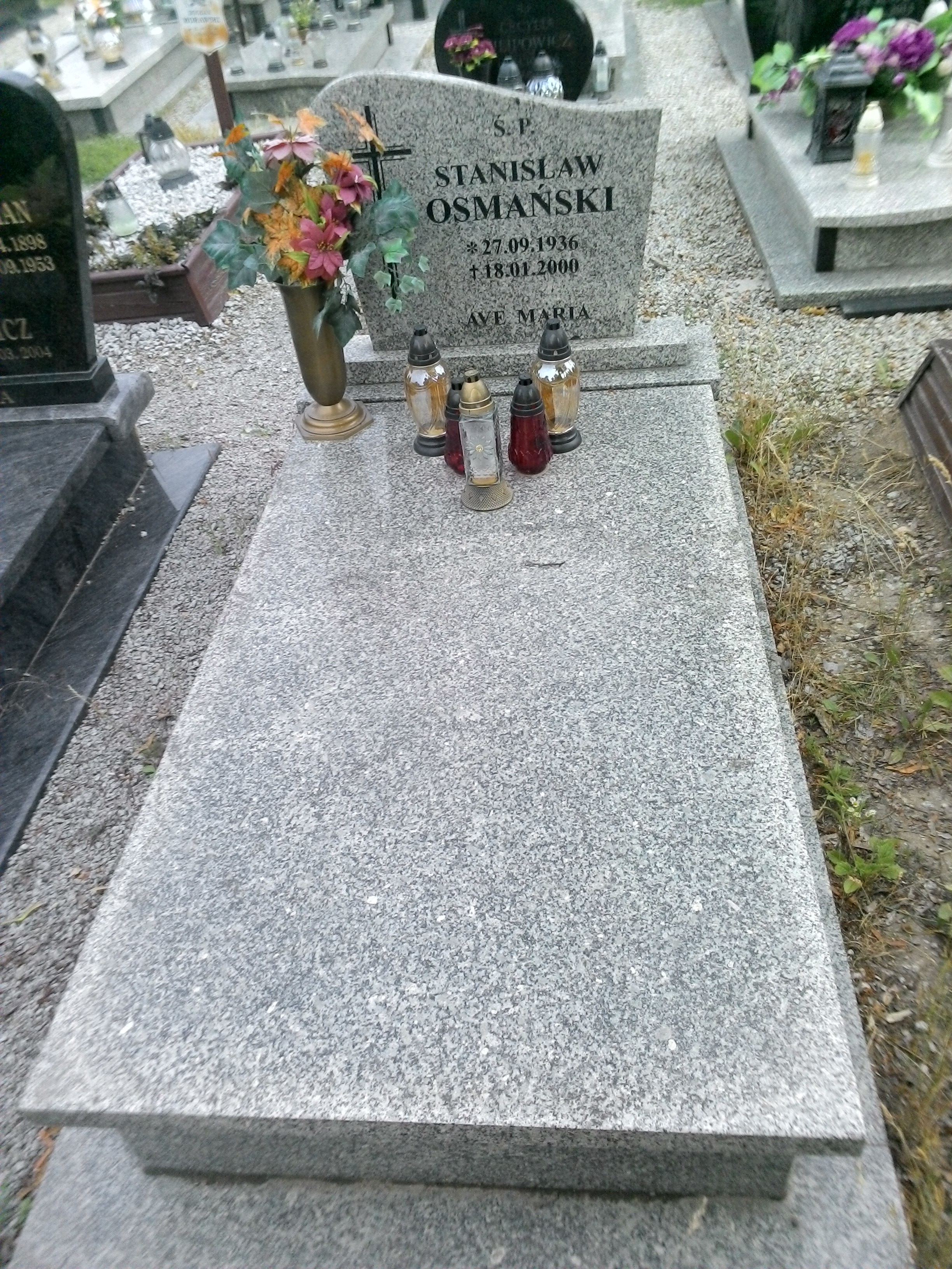 Grób Stanisław Osmański