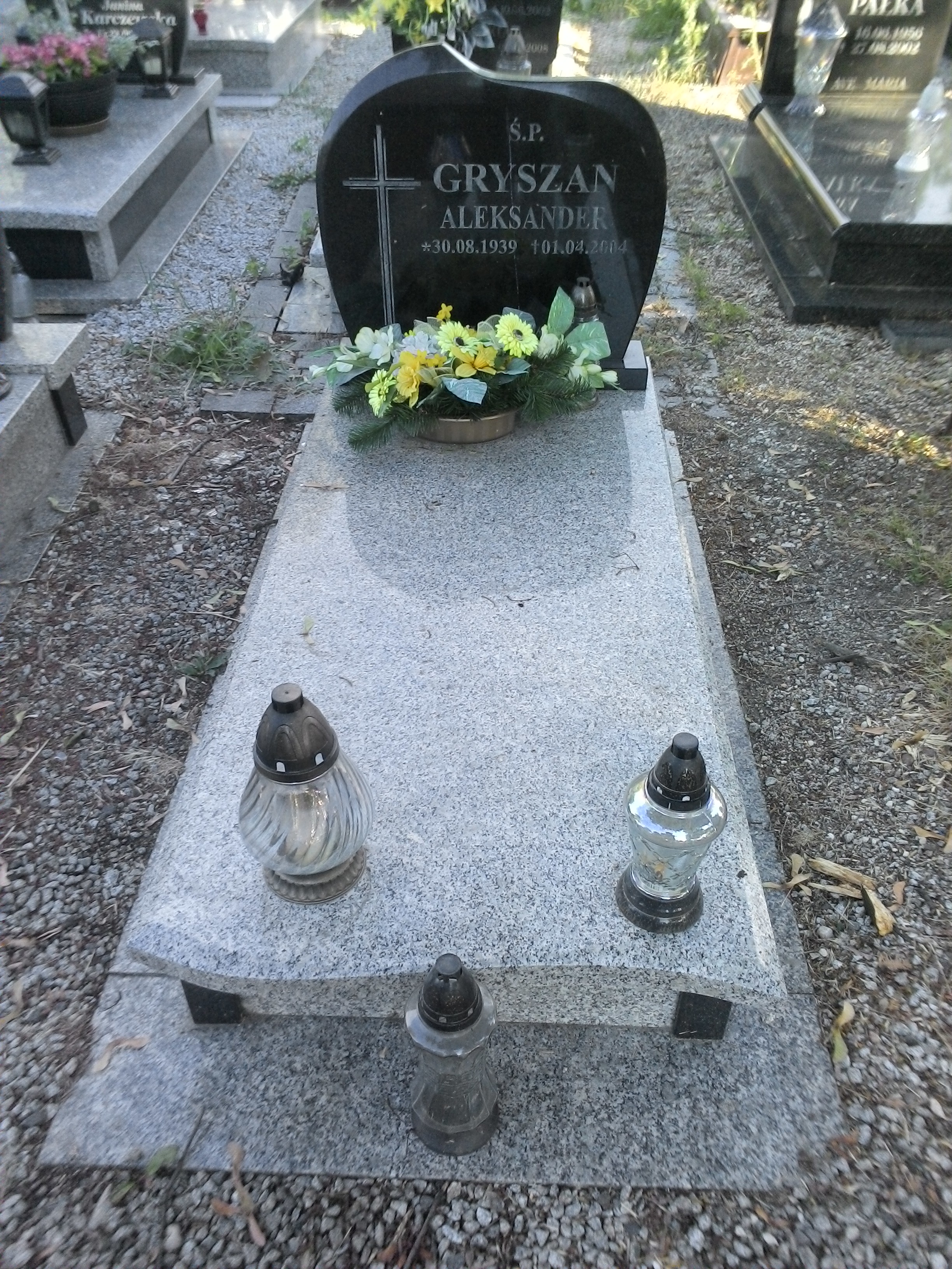 Aleksander Gryszan 1939 Strzegom - Grobonet - Wyszukiwarka osób pochowanych