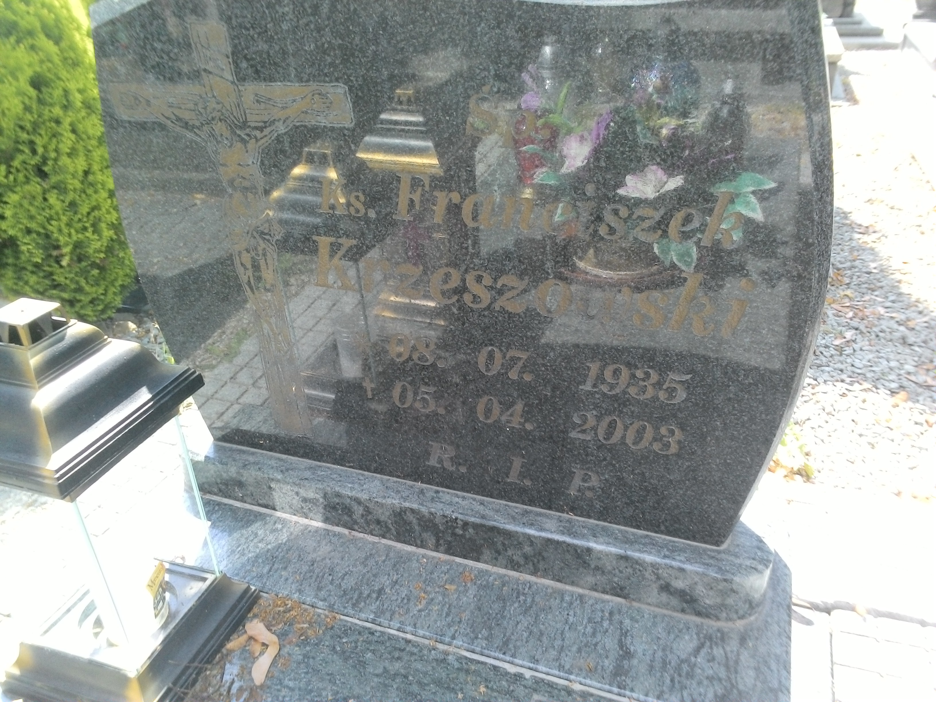 Franciszek Krzeszowski 1935 Strzegom - Grobonet - Wyszukiwarka osób pochowanych