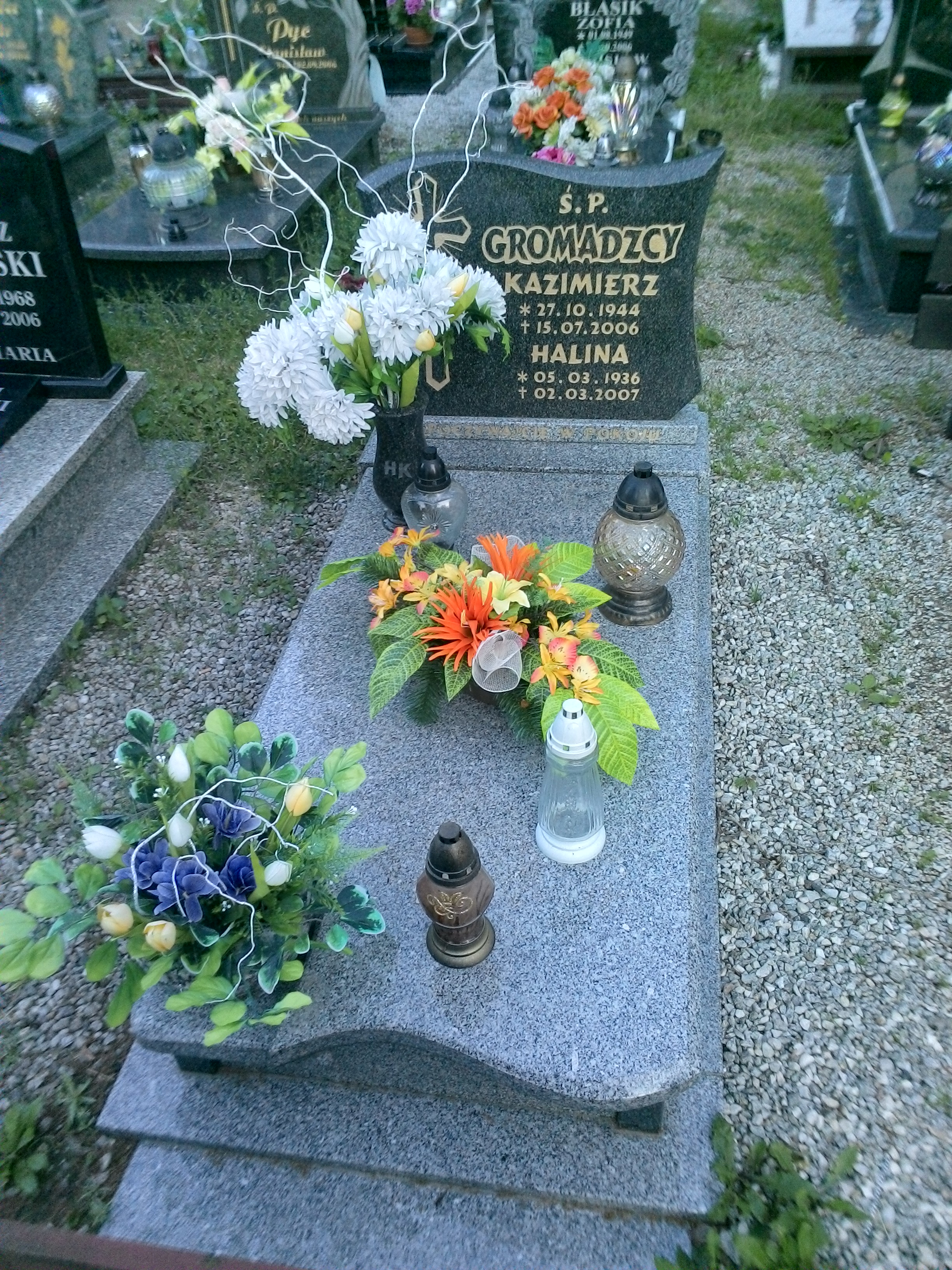 Grób Kazimierz Gromadzki
