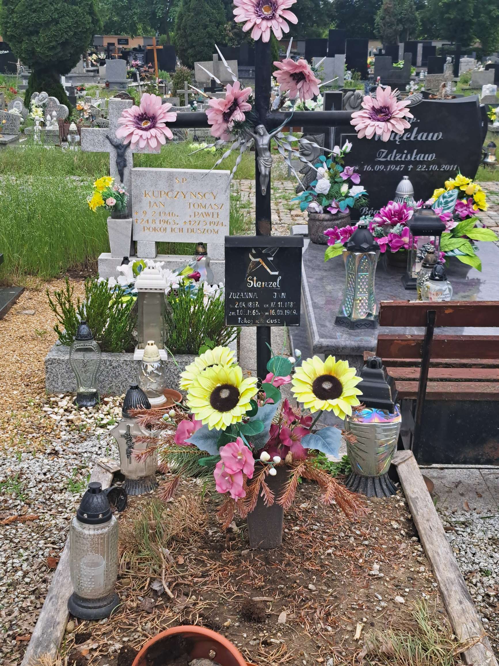 Grób Zuzanna Stenzel/Sztencel