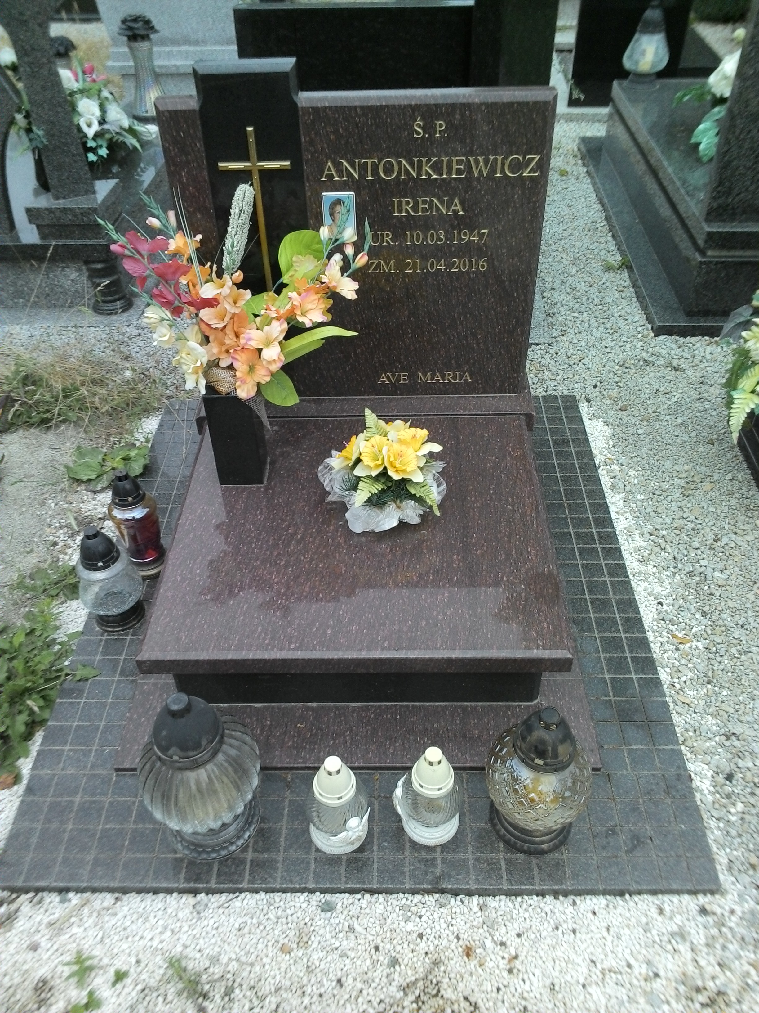 Grób Marian Władysław Antonkiewicz