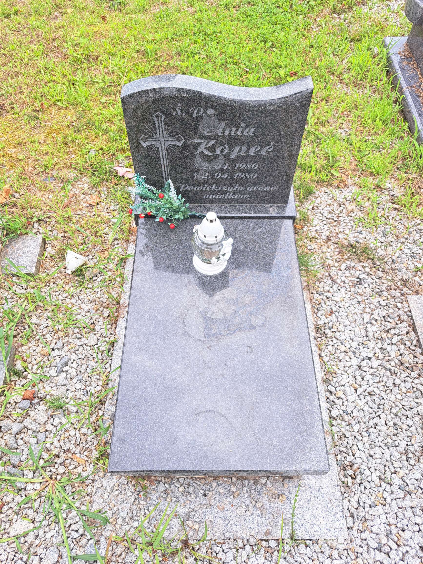 Grób Anna Kopeć