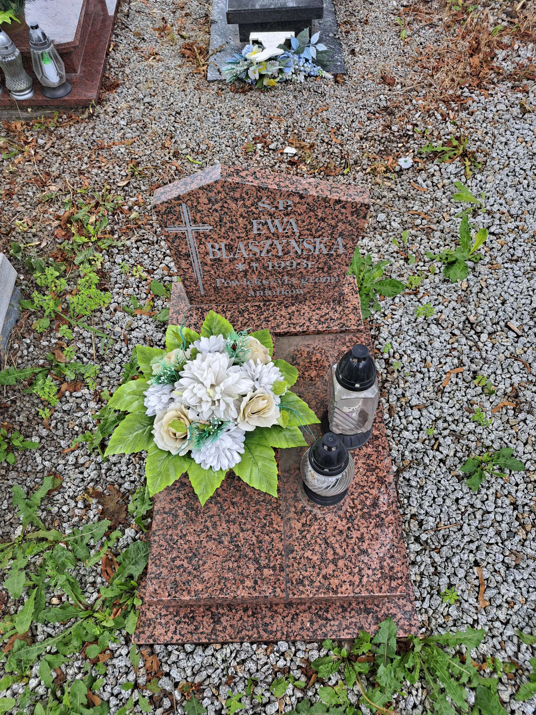 Grób Ewa Bednarz(Blaszyńska)