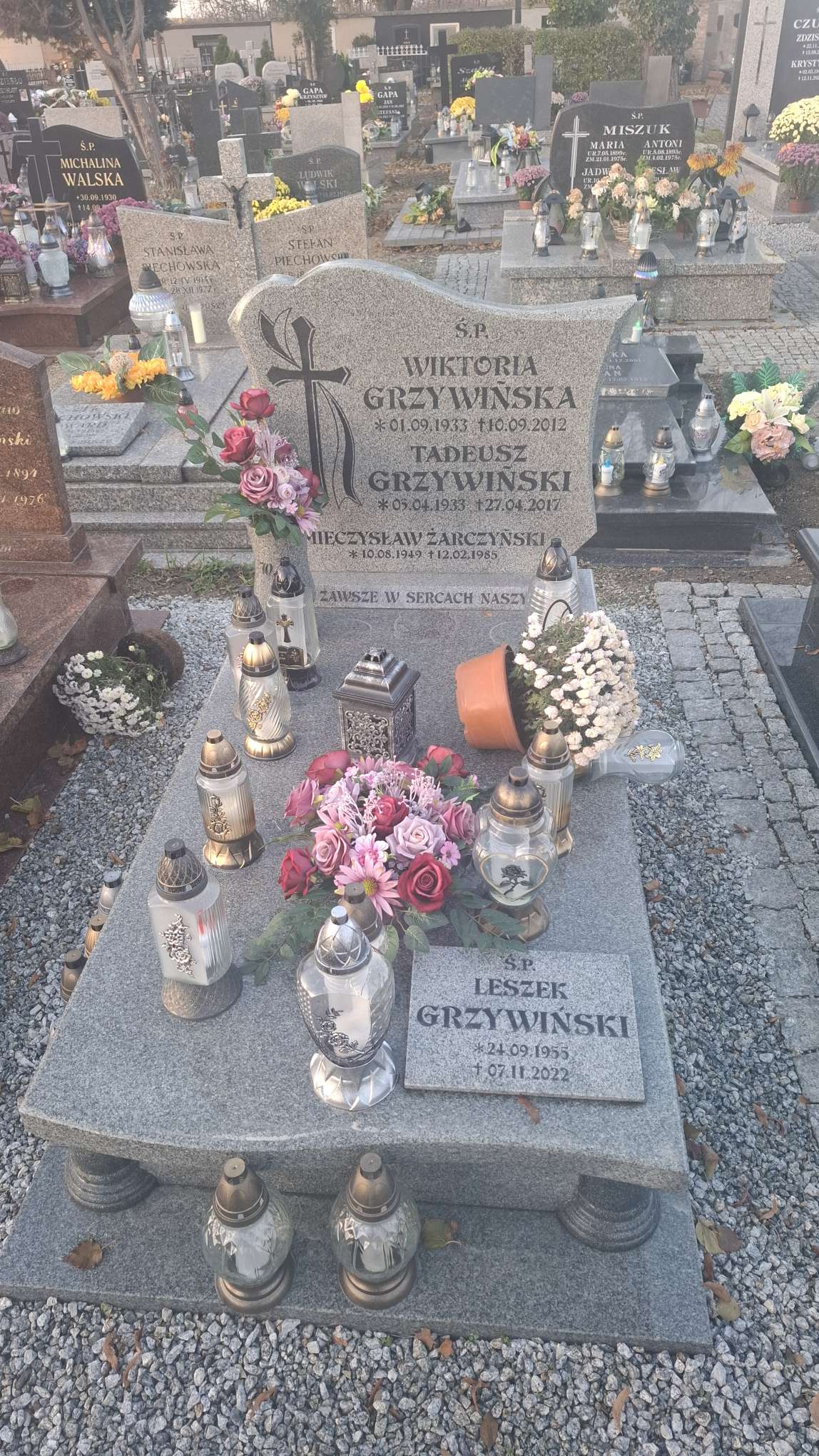 Tadeusz Grzywiński 1933 Strzegom - Grobonet - Wyszukiwarka osób pochowanych