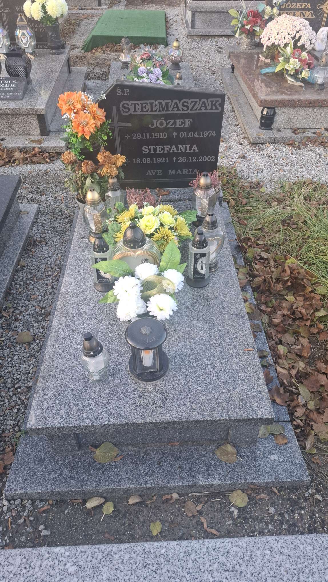 Józef Stelmaszak 1910 Strzegom - Grobonet - Wyszukiwarka osób pochowanych