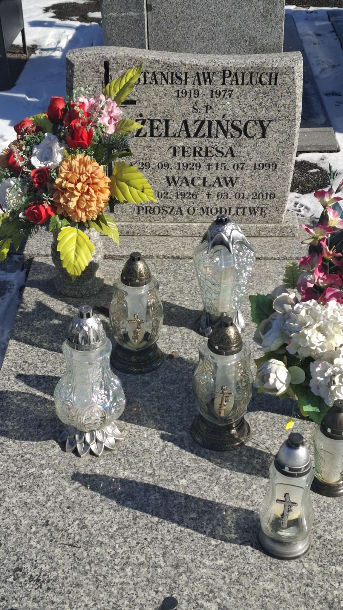 Grób Teresa Żelazińska