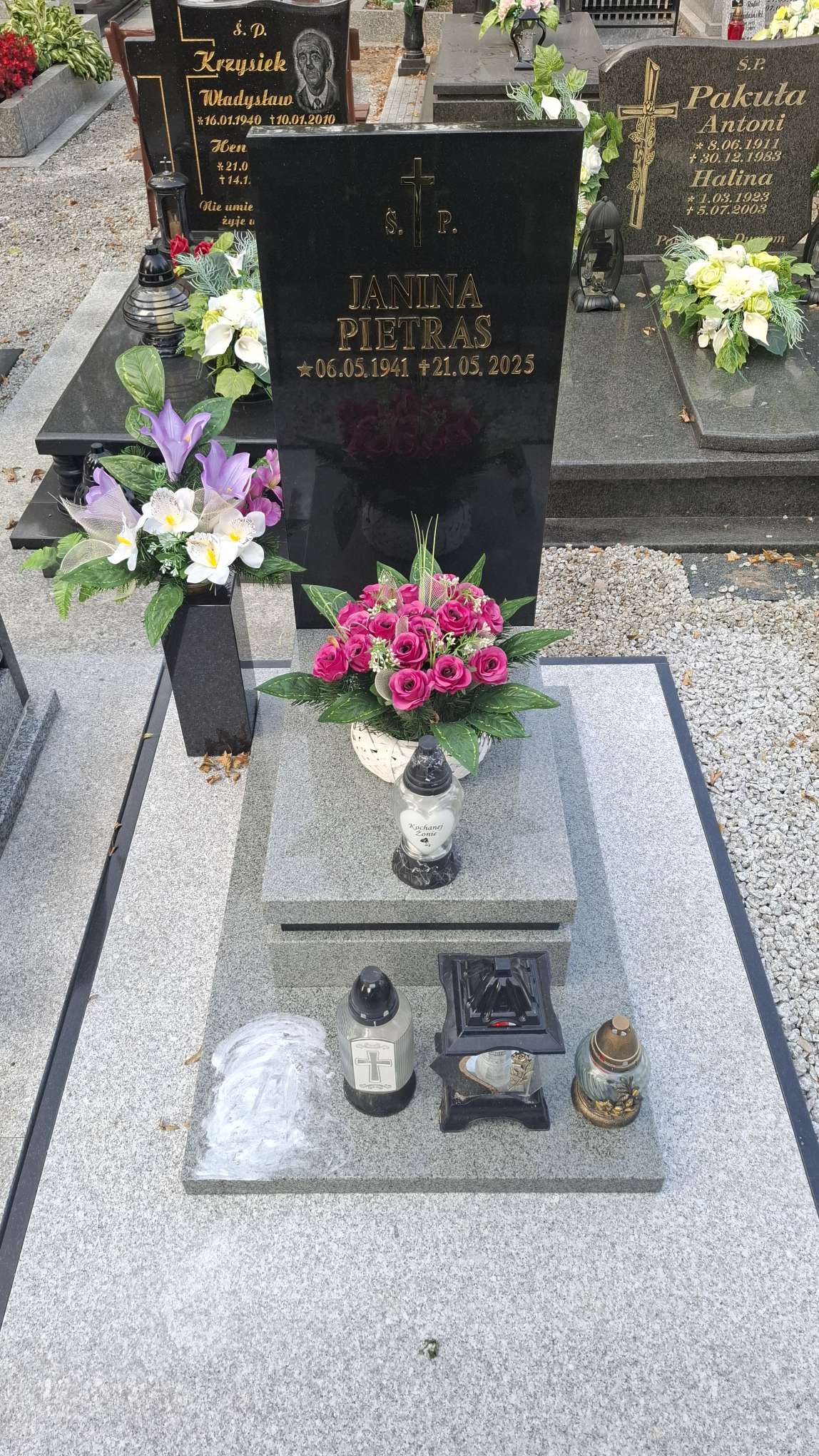 Janina Pietras 1941 Strzegom - Grobonet - Wyszukiwarka osób pochowanych