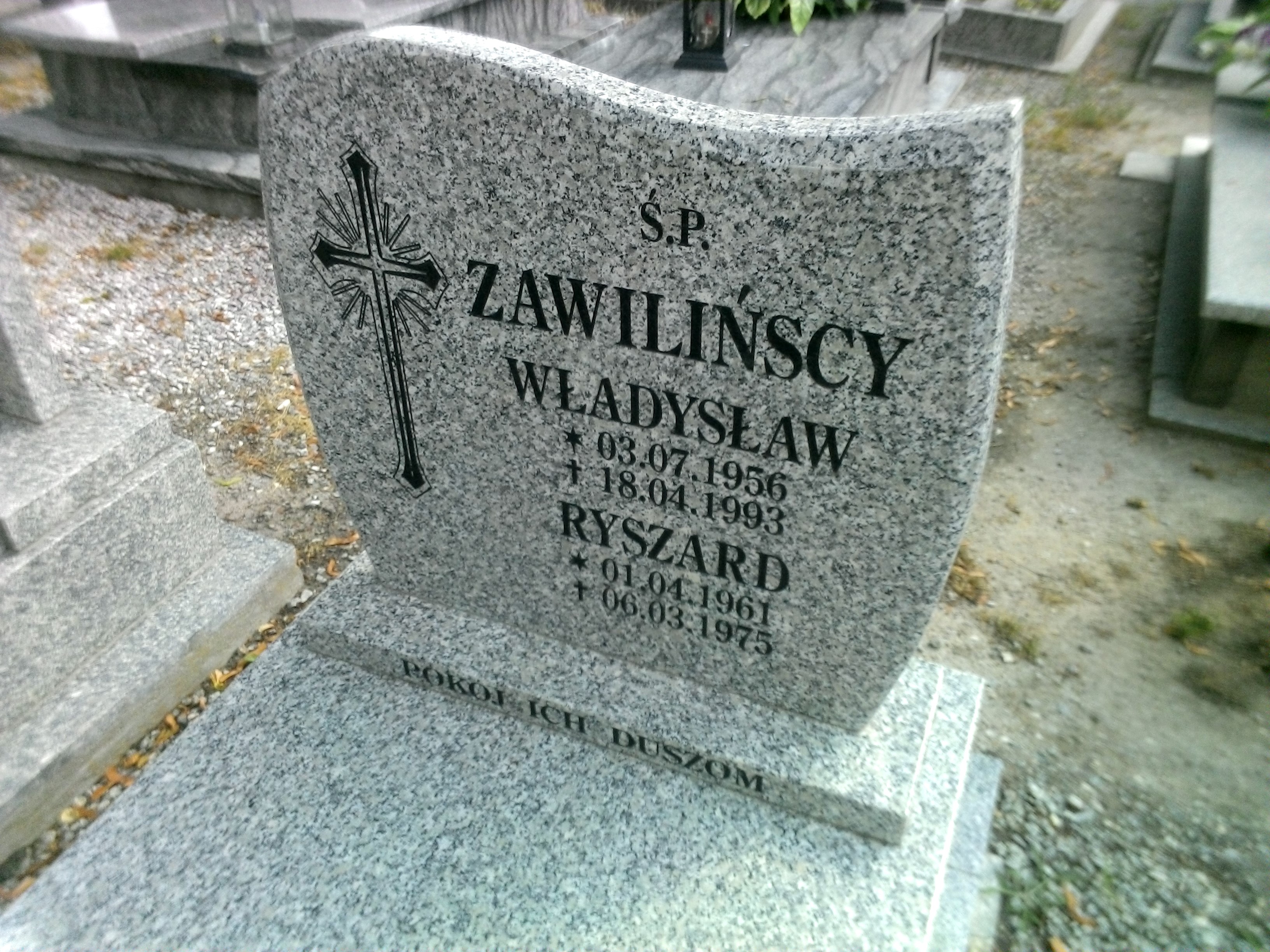 Ryszard Zawiliński 1961 Strzegom - Grobonet - Wyszukiwarka osób pochowanych