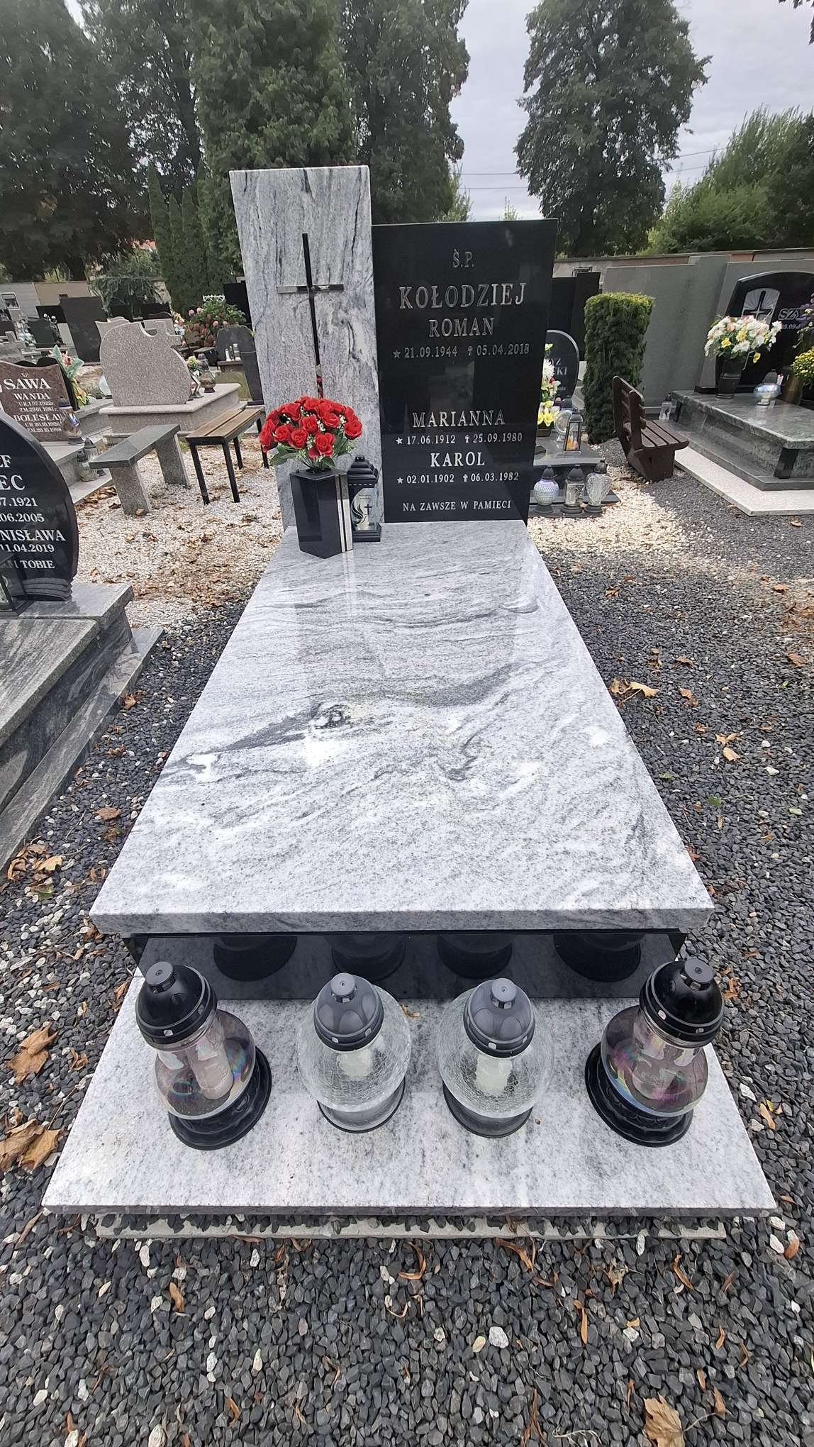 Roman Kołodziej 1944 Strzegom - Grobonet - Wyszukiwarka osób pochowanych