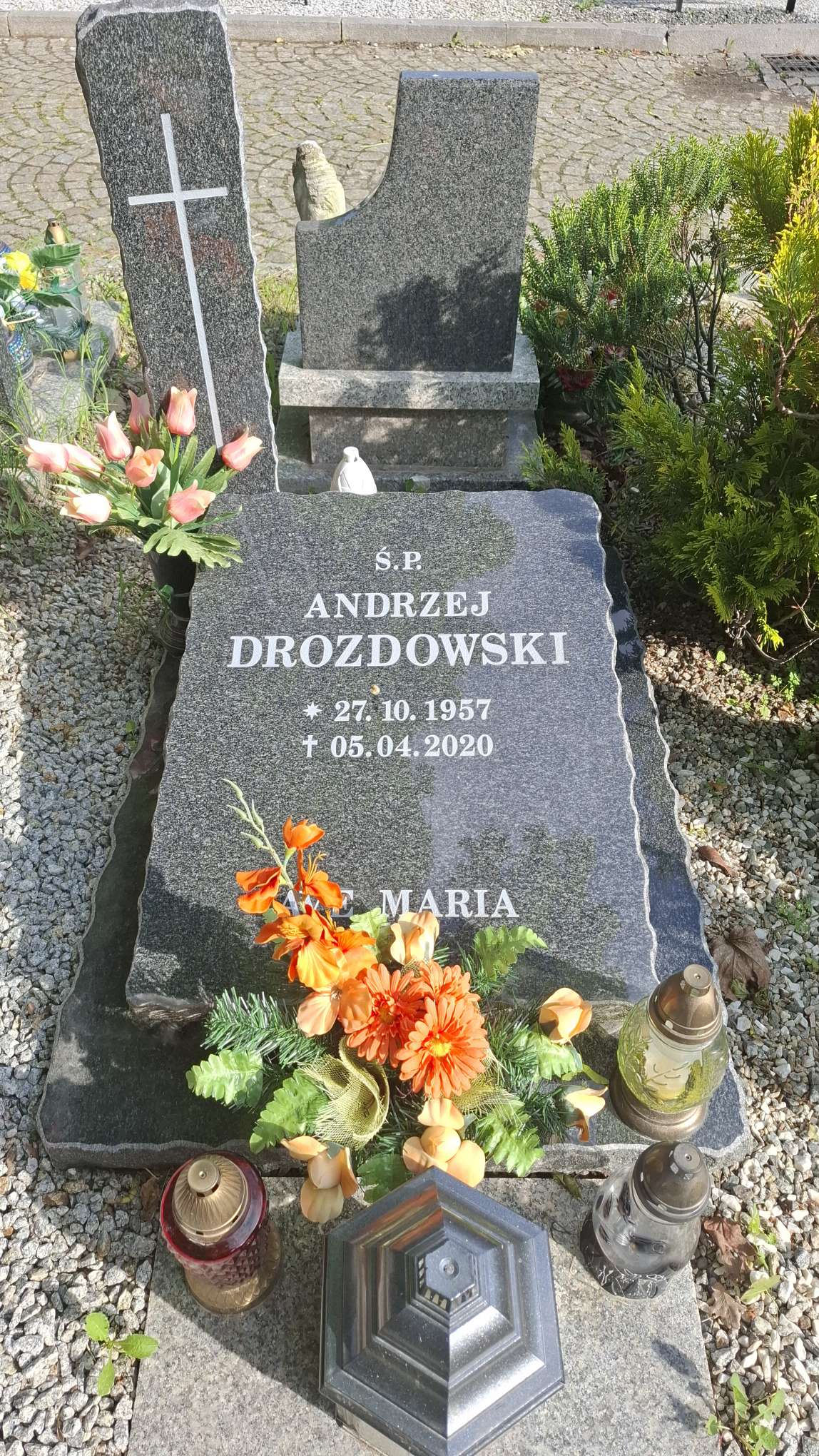 Andrzej Drozdowski 1957 Strzegom - Grobonet - Wyszukiwarka osób pochowanych