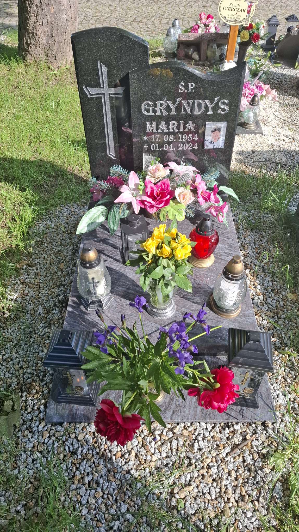 Maria Gryndys 1954 Strzegom - Grobonet - Wyszukiwarka osób pochowanych