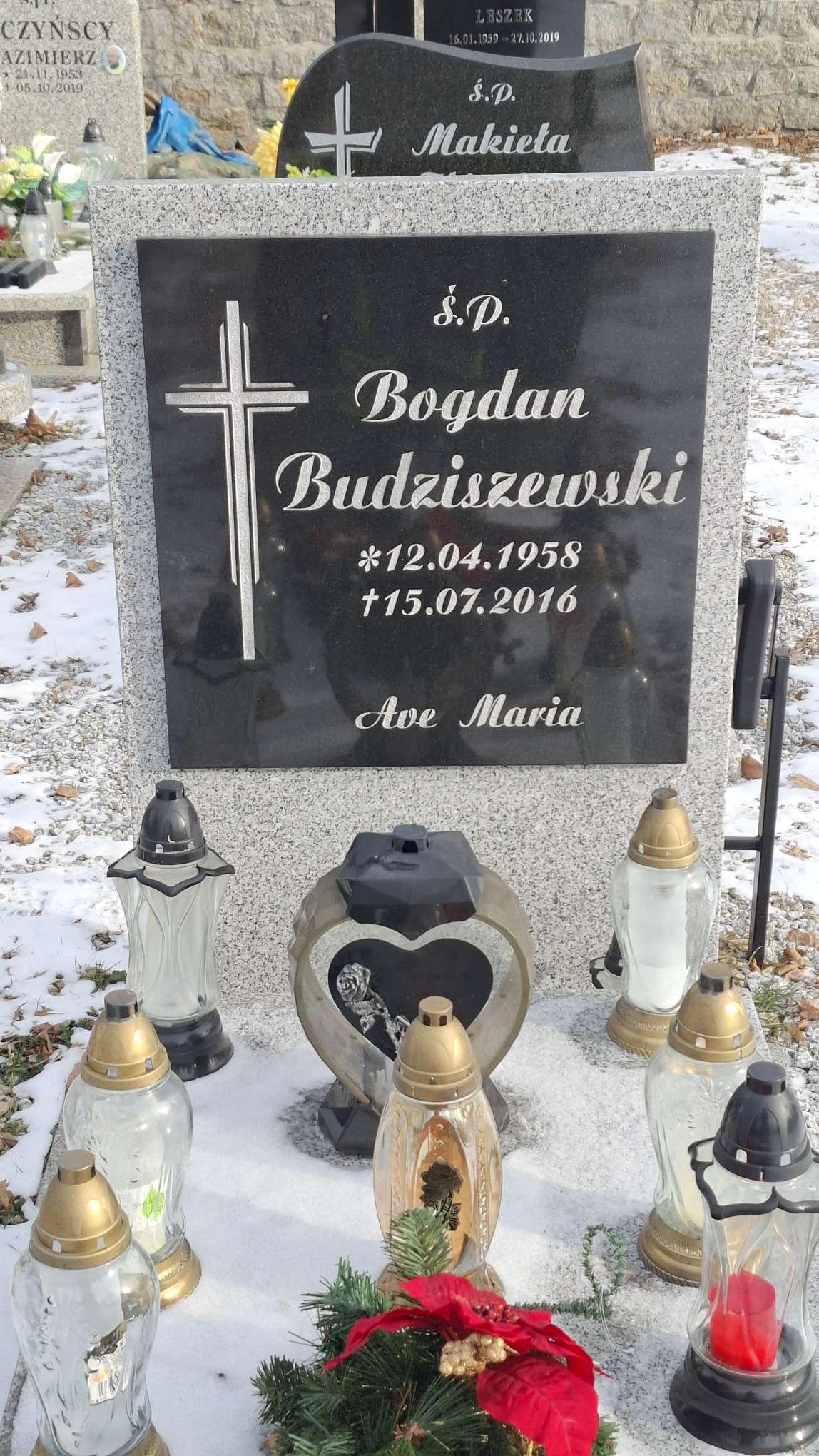 Grób Bogdan Budziszewski