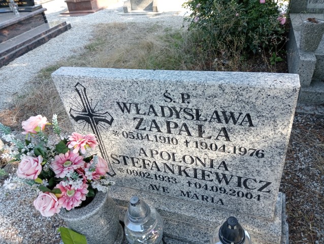 Władysława Zapała 1910 Strzegom - Grobonet - Wyszukiwarka osób pochowanych