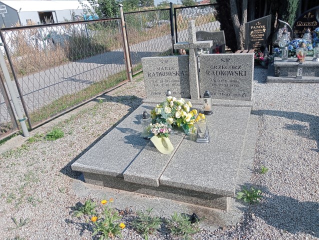Grób Maria Rudkowska